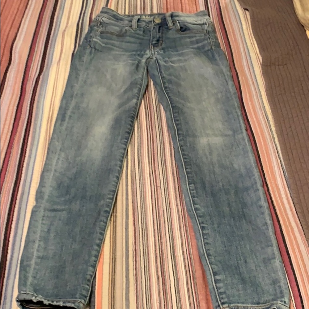 American Eagle Low Rise Jeggings.